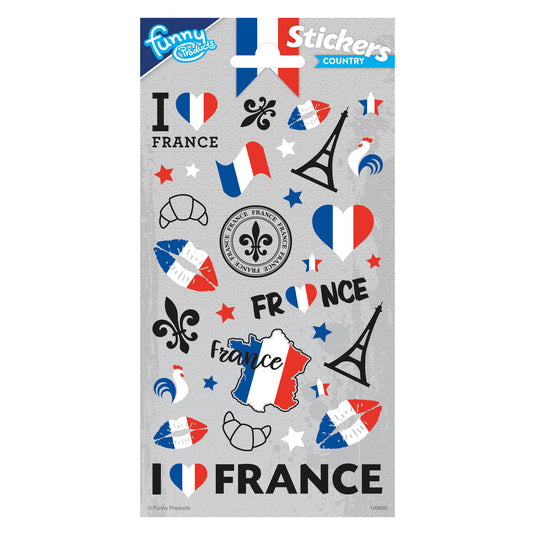 Totum stickervel frankrijk