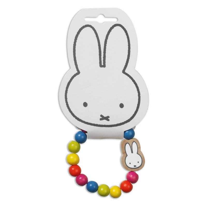 Afbeelding laden in galerijviewer, Bambolino toys houten kralen armband nijntje
