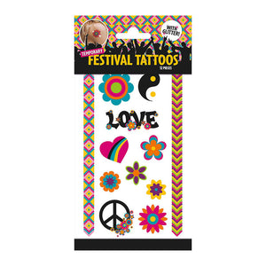 Totum tattoos glitter look festival