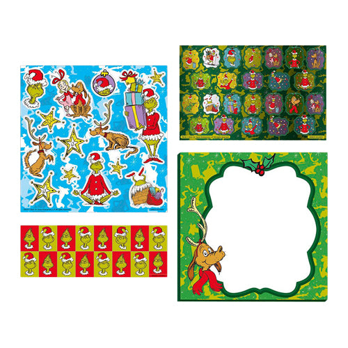 Afbeelding laden in galerijviewer, Creative craft group totum stickerset grinch
