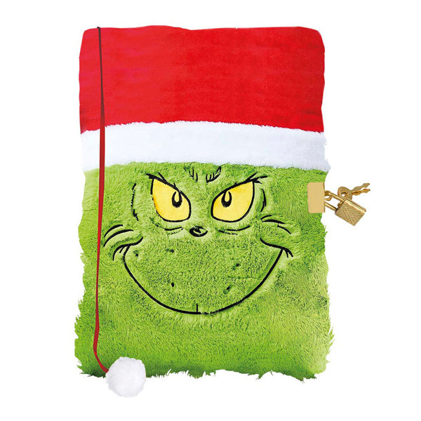 Afbeelding laden in galerijviewer, Totum fluffy notitieboek grinch

