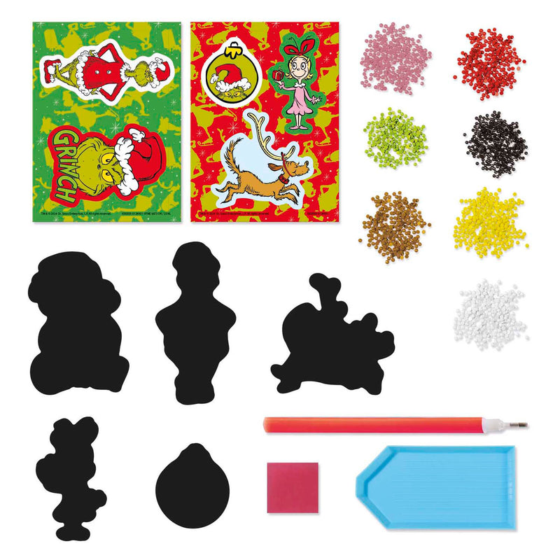 Afbeelding laden in galerijviewer, Totum diamond painting magneten the grinch
