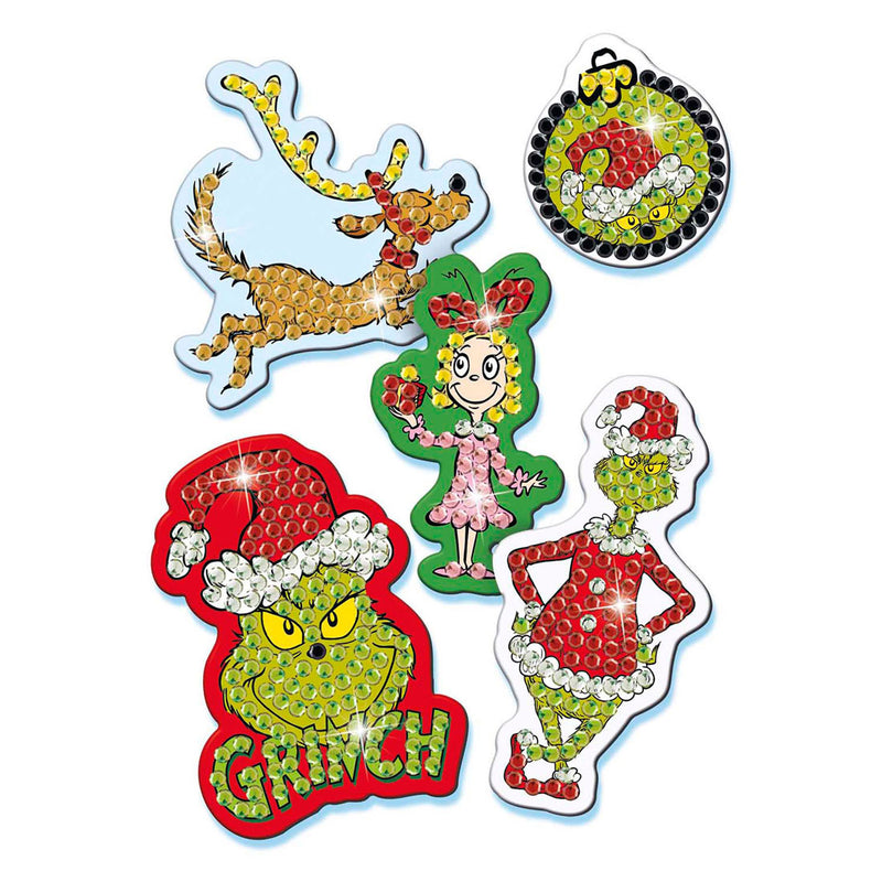 Afbeelding laden in galerijviewer, Totum diamond painting magneten the grinch
