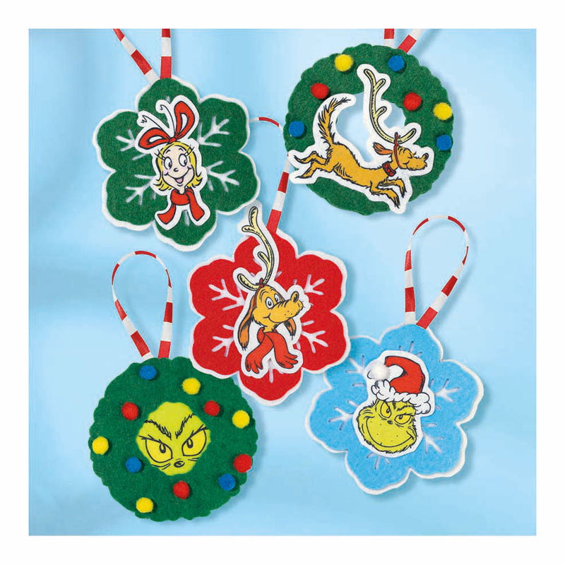 Afbeelding laden in galerijviewer, Totum ornamenten vilt grinch
