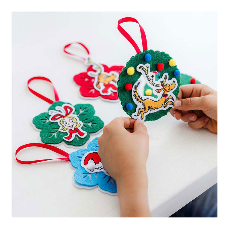 Afbeelding laden in galerijviewer, Totum ornamenten vilt grinch

