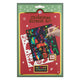 Creative craft group scratchkunst regenboog kerstmis met sjabloon - 4st.
