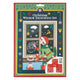 Creative craft group raam decoratie set kerstmis - 3 sjablonen en 4 viltstiften