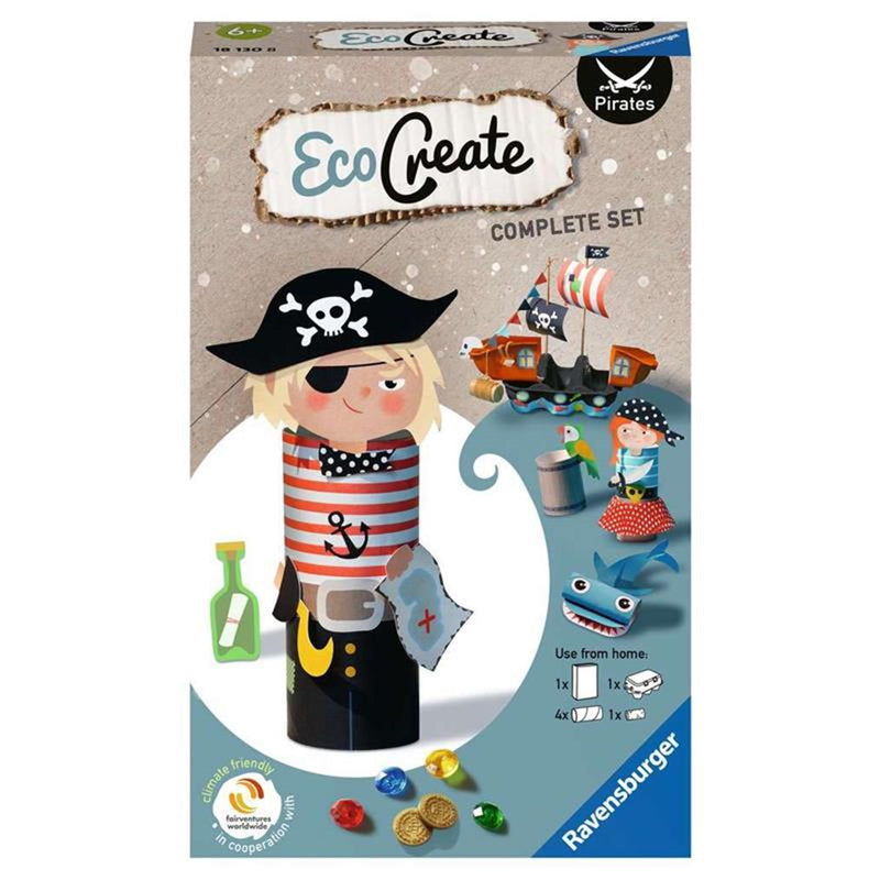 Afbeelding laden in galerijviewer, Ravensburger ecocreate mini - piraten
