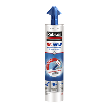 Rubson 1064689 - renew koker wit 280ml | 6 stuks