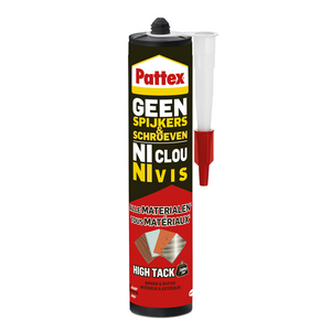 Pattex 1066006 - geen spijkers geen schroeven high tack 460g | 12 stuks