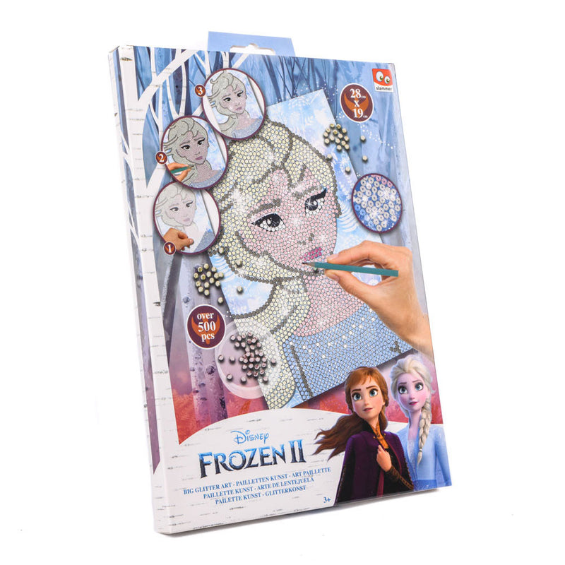 Afbeelding laden in galerijviewer, Canenco Frozen II Pailletten Kunst
