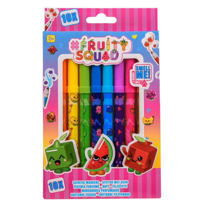 Afbeelding laden in galerijviewer, Canenco Fruity Squad Stiften Supertip met Geur, 10st.

