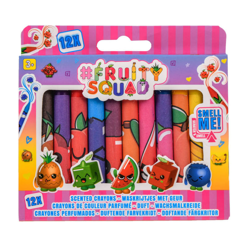 Afbeelding laden in galerijviewer, Canenco fruity squad krijtjes met geur, 12st.
