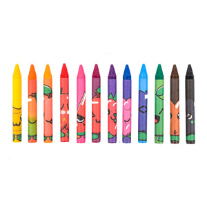 Canenco fruity squad krijtjes met geur, 12st.