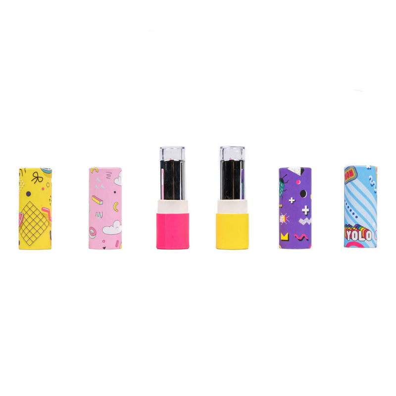 Afbeelding laden in galerijviewer, Create It! Lippenstift Poptastic Mix And Match meisjes 6-delig
