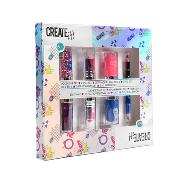 Create it! poptastic dubbelzijdig make-up set