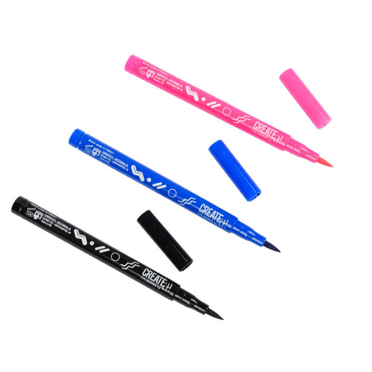 Create it! poptastic make-up pennen 3-pack