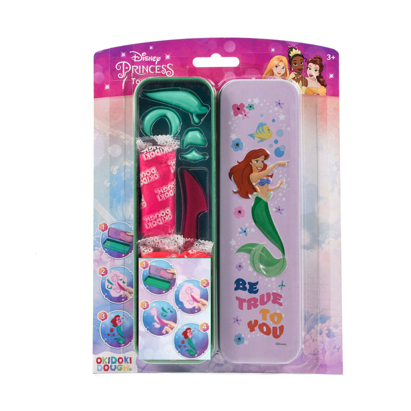 Afbeelding laden in galerijviewer, Canenco disney princess okidoki klei bewaarblik 3d met accessoires
