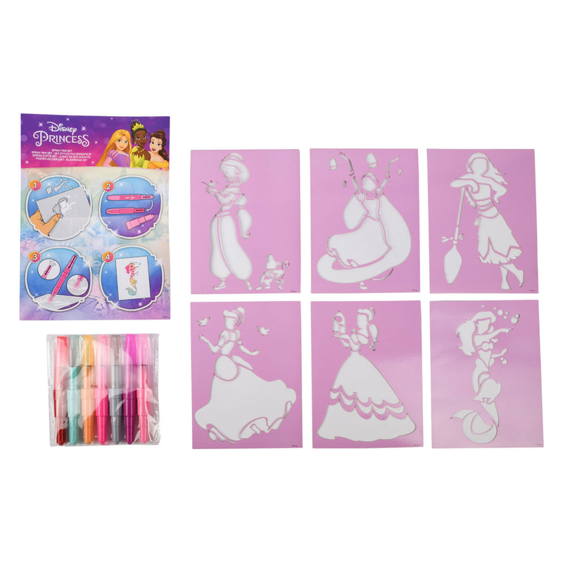 Afbeelding laden in galerijviewer, Canenco disney princess blaaspennen set
