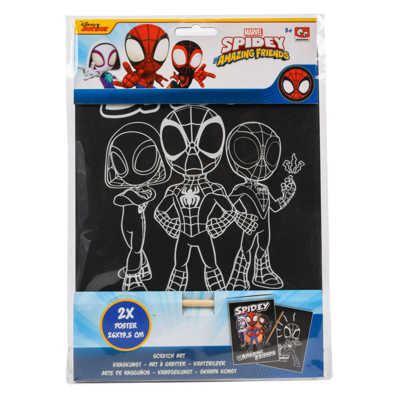Afbeelding laden in galerijviewer, Canenco spidey kraskunst, 2st.
