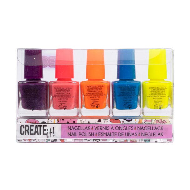 Afbeelding laden in galerijviewer, Create it! beauty nagellak neon, 5st.
