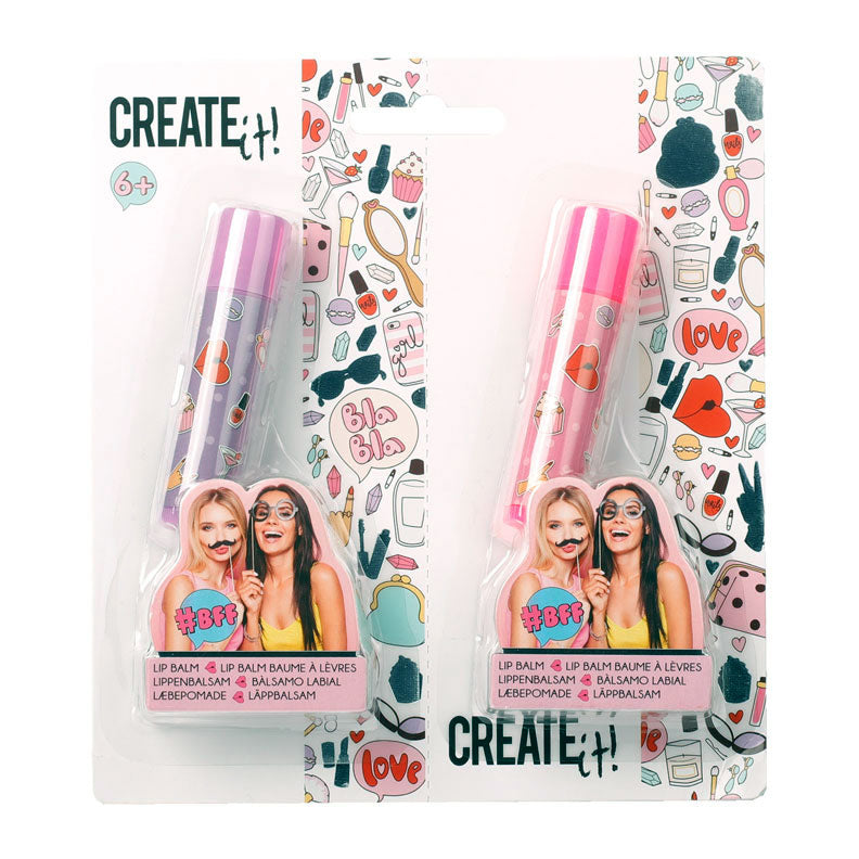Afbeelding laden in galerijviewer, Canenco create it! beauty bff's lippenbalsems. 2st
