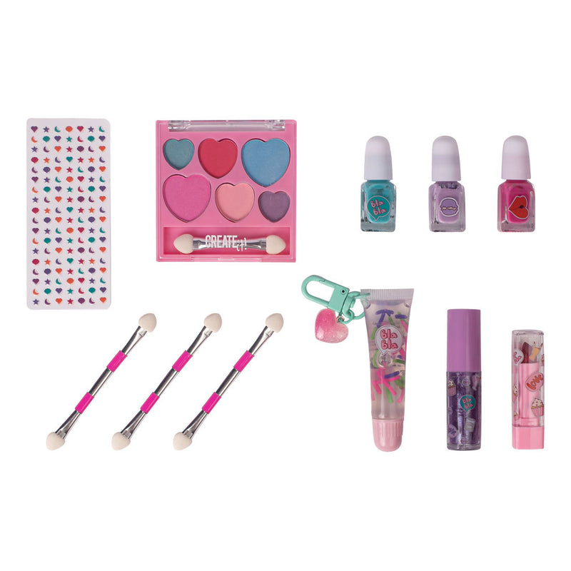 Afbeelding laden in galerijviewer, Create it! beauty make-up tasje met inhoud
