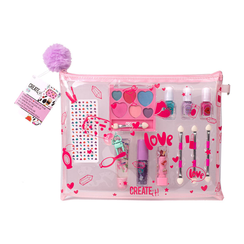 Afbeelding laden in galerijviewer, Create It! Beauty Make-Up Tasje met Inhoud
