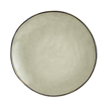 Dutch rose organic bord ã¸26,5cm creme doos a 4 stuks