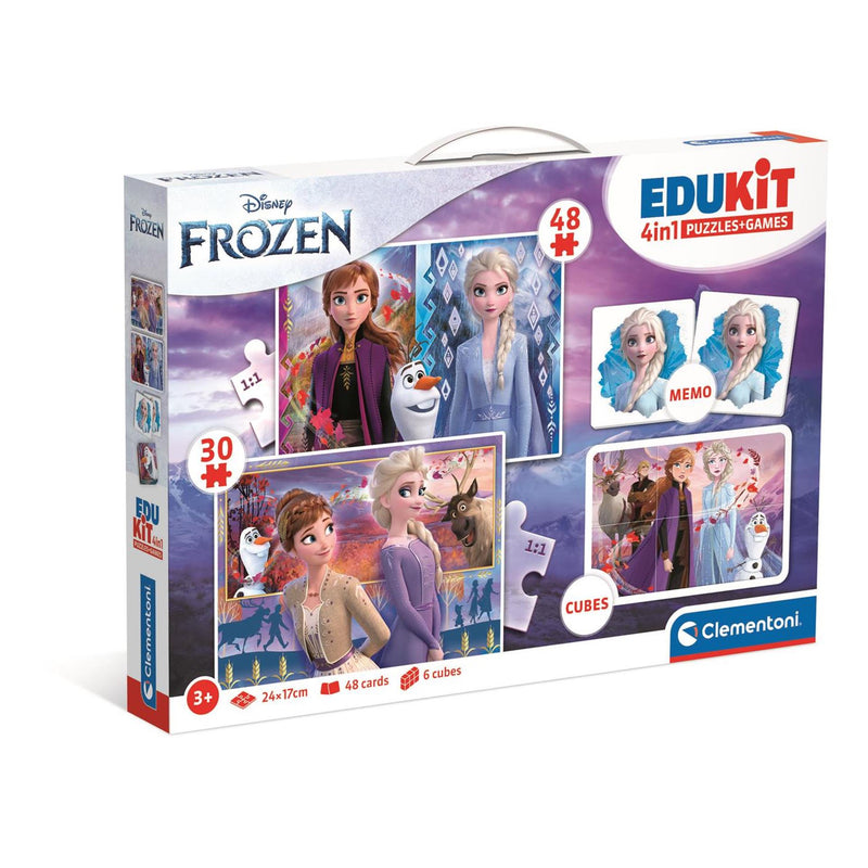 Afbeelding laden in galerijviewer, Clementoni edukit 4-in-1 frozen 2
