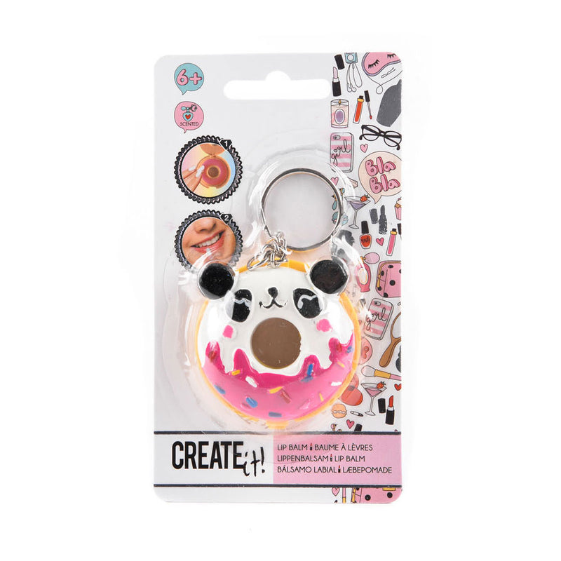 Afbeelding laden in galerijviewer, Create It! Beauty Sleutelhanger Donut met Lippenbalsem
