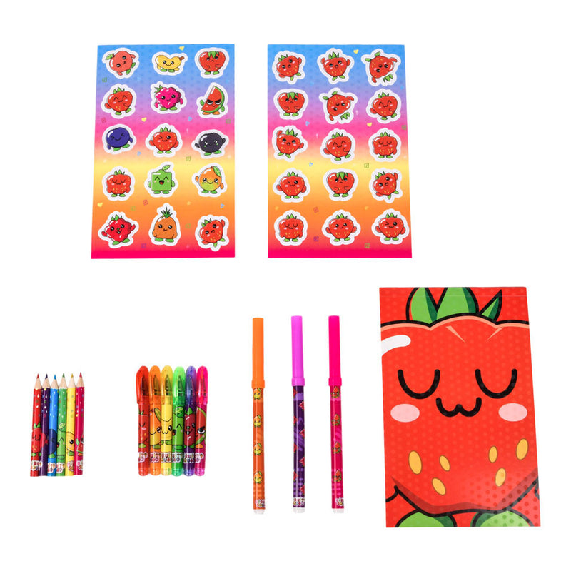 Afbeelding laden in galerijviewer, Fruity Squad Mega Stationery Set
