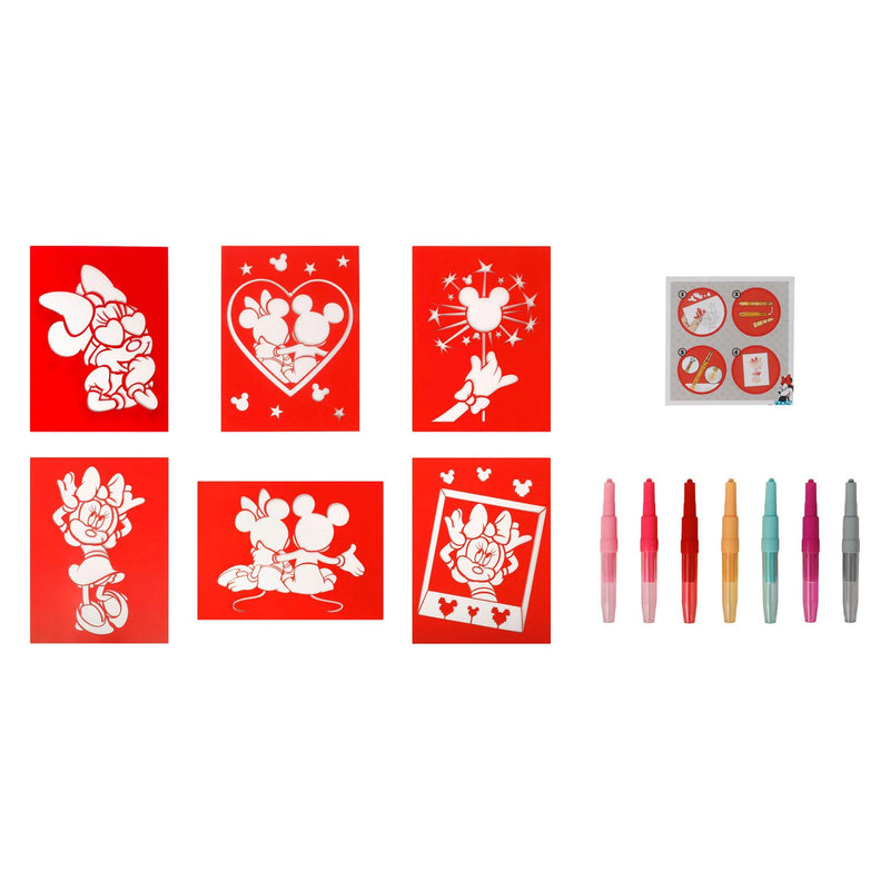 Afbeelding laden in galerijviewer, Canenco Minnie Mouse Blaaspennen Set
