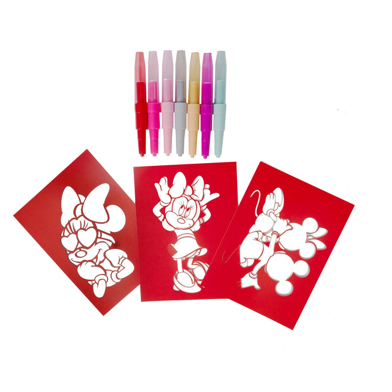 Afbeelding laden in galerijviewer, Canenco Minnie Mouse Blaaspennen Set
