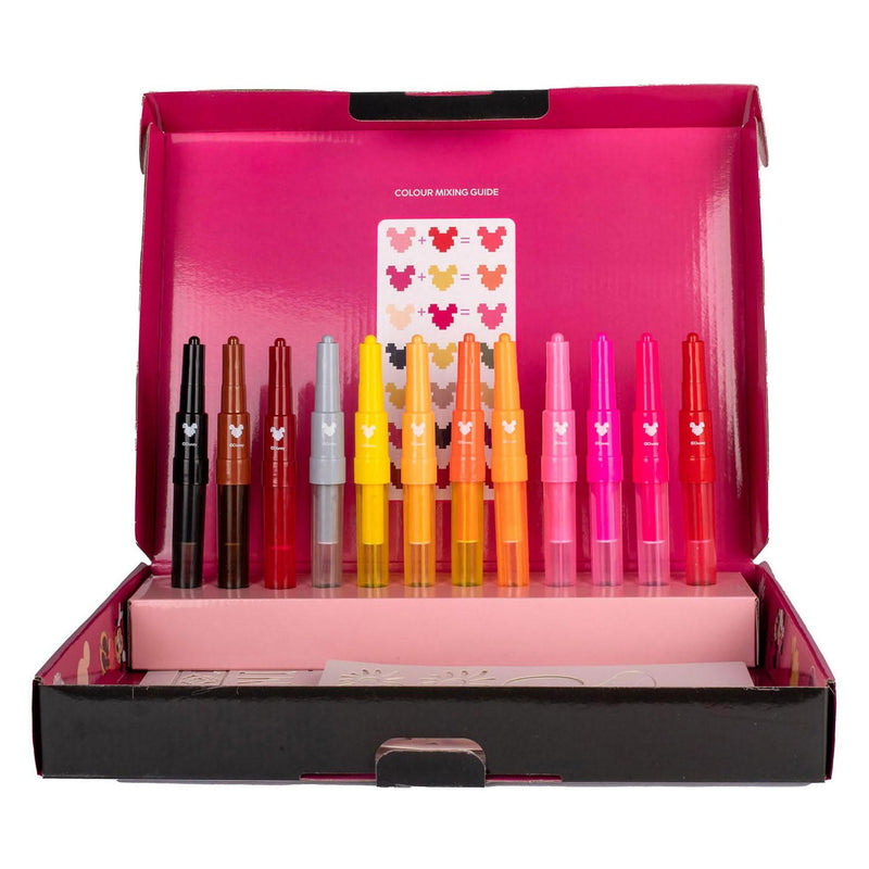 Afbeelding laden in galerijviewer, Canenco Minnie Mouse Blaaspennen Set
