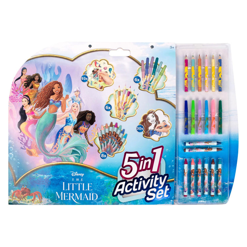 Afbeelding laden in galerijviewer, Canenco The Little Mermaid 5In1 Kleur Set
