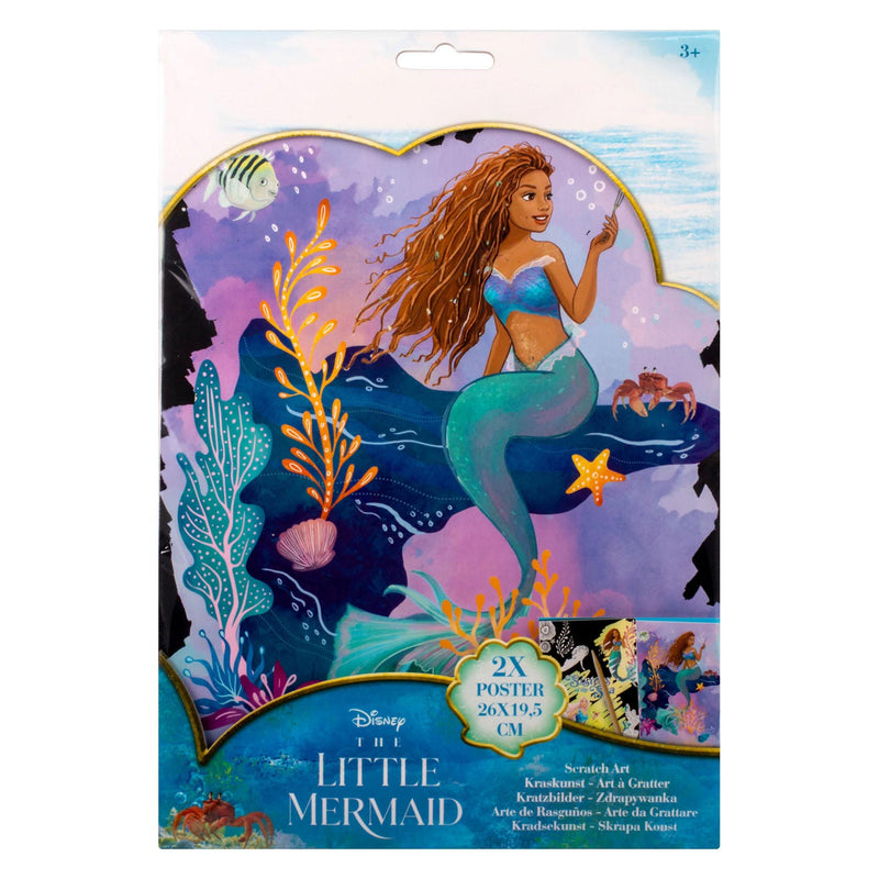 Afbeelding laden in galerijviewer, Canenco the little mermaid kraskunst posters
