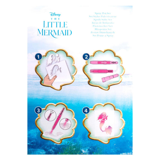 Disney the little mermaid the little mermaid blaaspennen set