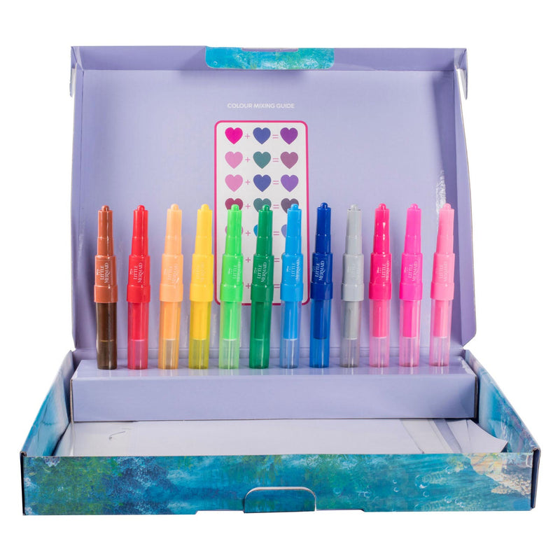 Afbeelding laden in galerijviewer, The Little Mermaid Blaaspennen Set Deluxe
