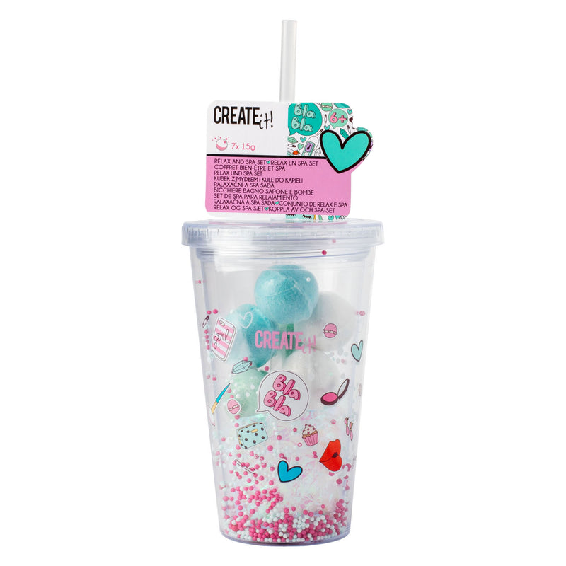 Afbeelding laden in galerijviewer, Create It! Beauty Drinkbeker Zeep En Bruisballen
