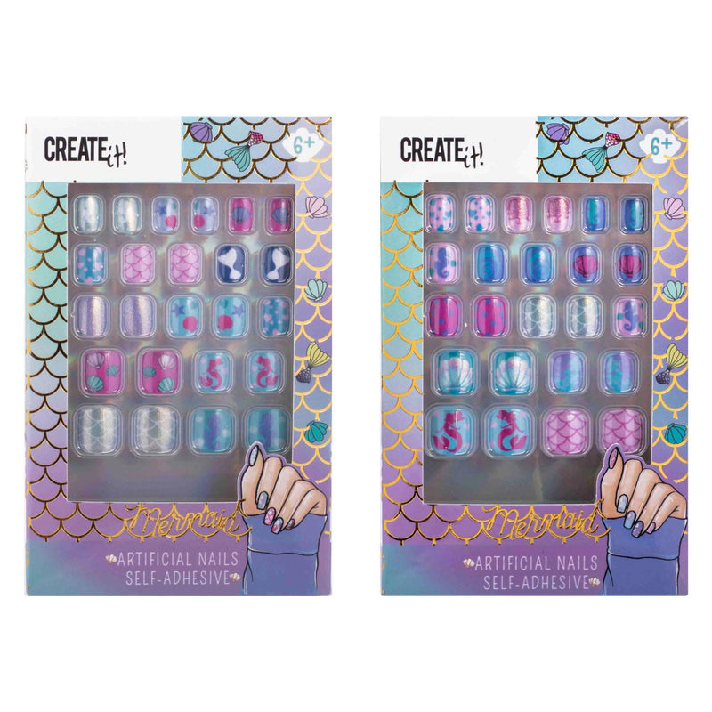Afbeelding laden in galerijviewer, Create it! mermaid kunstnagels zelfklevend
