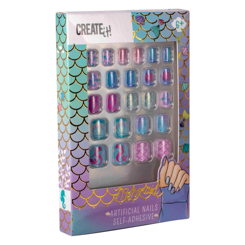 Afbeelding laden in galerijviewer, Create it! mermaid kunstnagels zelfklevend
