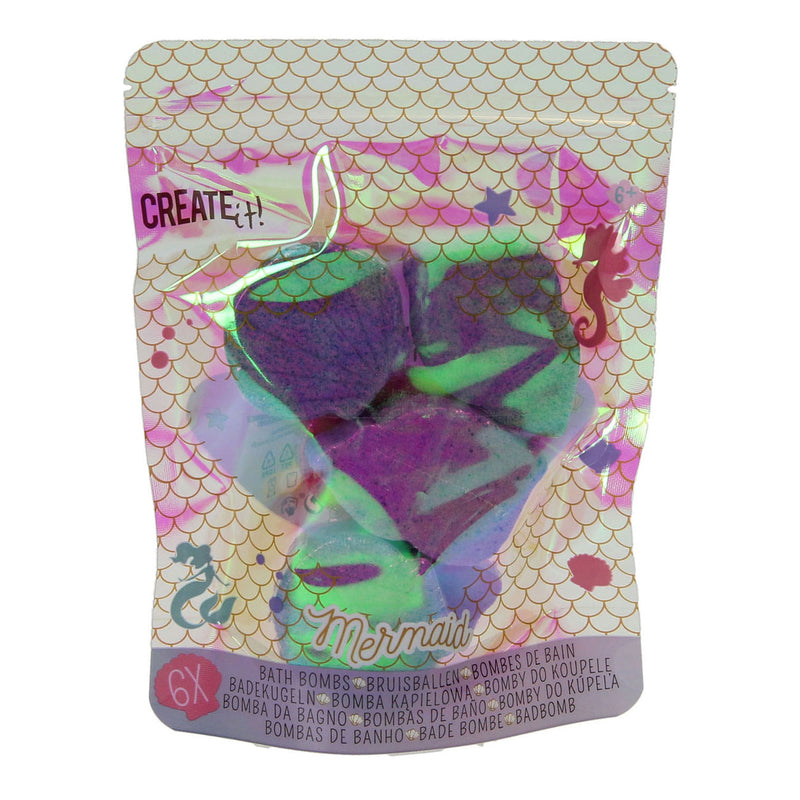 Afbeelding laden in galerijviewer, Canenco create it! mermaid bruisballen, 6st
