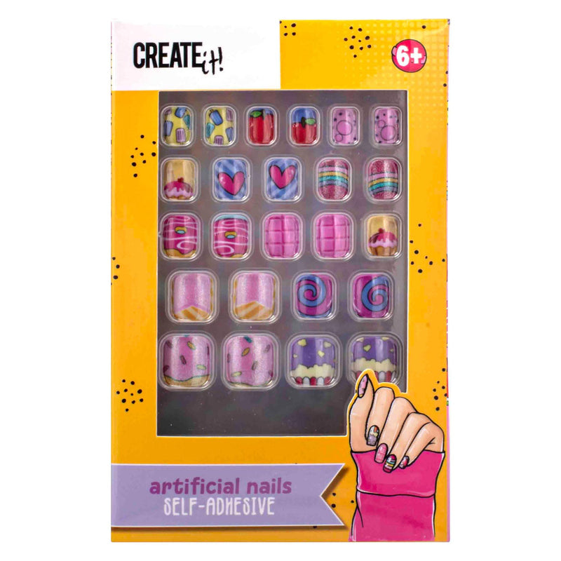 Afbeelding laden in galerijviewer, Create it! candy explosion kunstnagels zelfklevend
