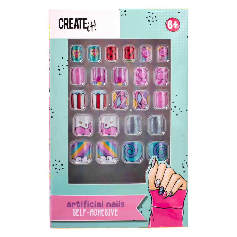 Afbeelding laden in galerijviewer, Create it! candy explosion kunstnagels zelfklevend

