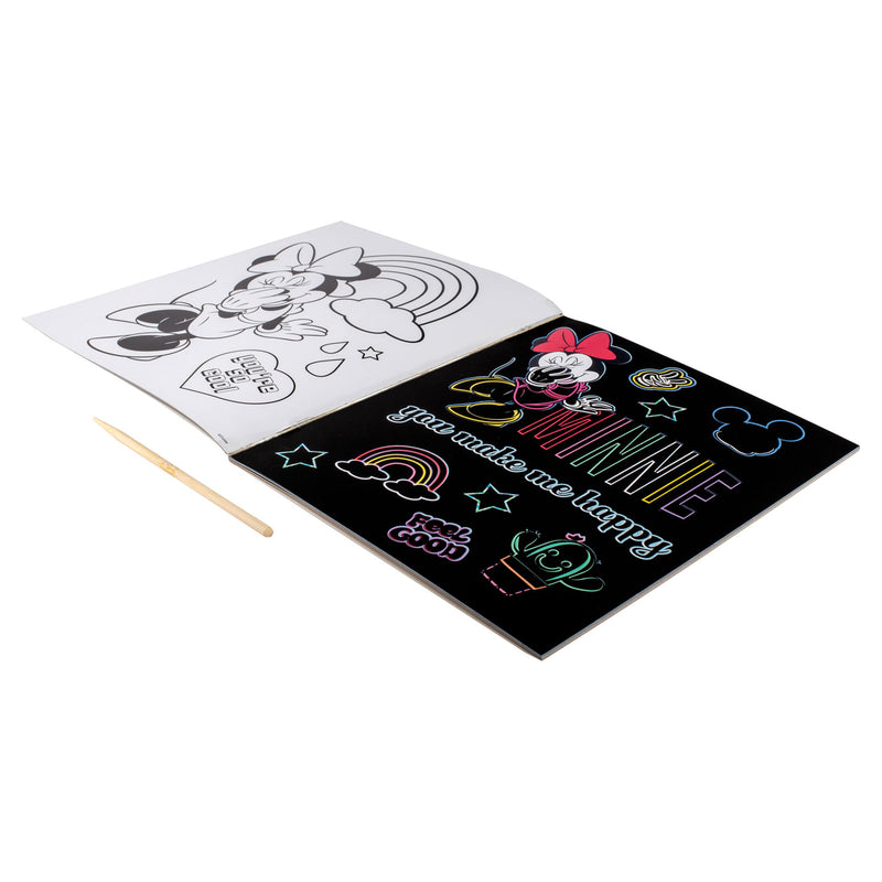 Afbeelding laden in galerijviewer, Canenco Minnie Mouse Kraskunsten Kleurboek
