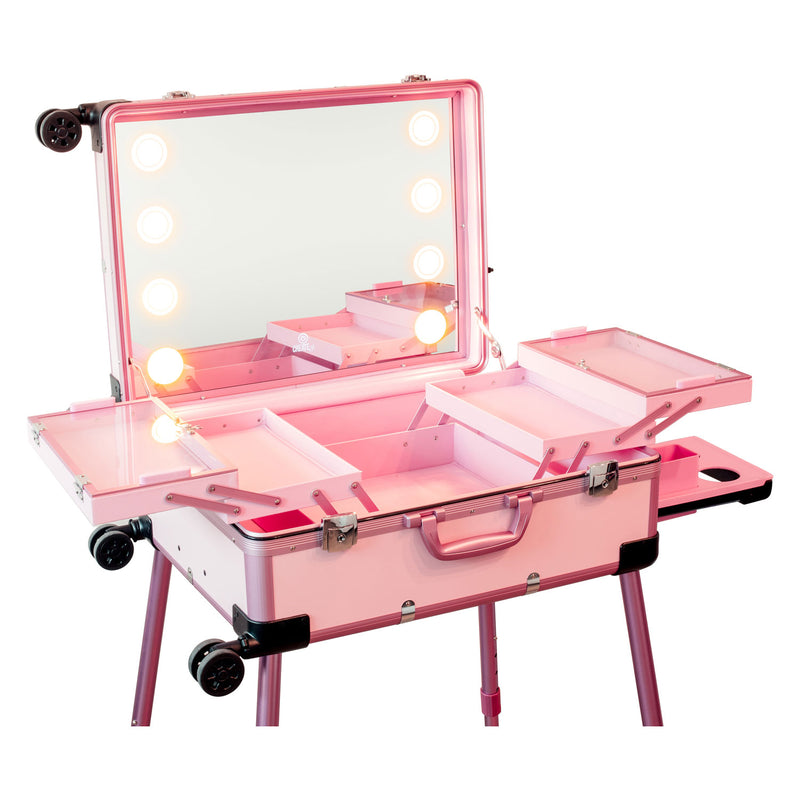 Afbeelding laden in galerijviewer, Create It! Giant Make-up Artist Trolley Kaptafel

