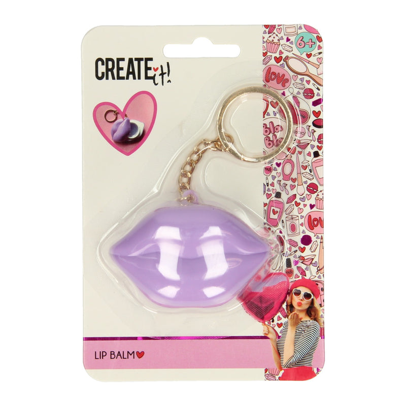 Afbeelding laden in galerijviewer, Create it! hart lippenbalsem sleutelhanger
