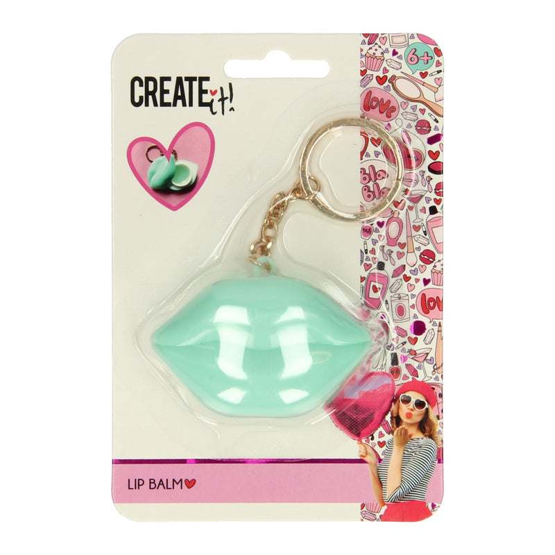 Afbeelding laden in galerijviewer, Create it! hart lippenbalsem sleutelhanger
