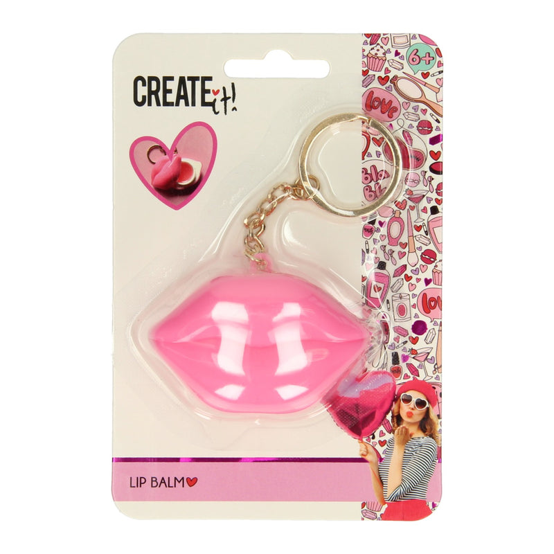Afbeelding laden in galerijviewer, Create it! hart lippenbalsem sleutelhanger
